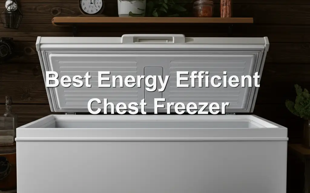10 Best Energy Efficient Chest Freezer of 2026