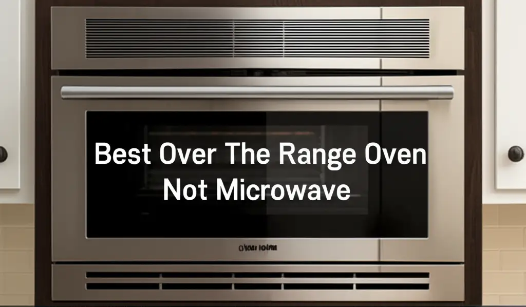 Best Over The Range Oven Not Microwave
