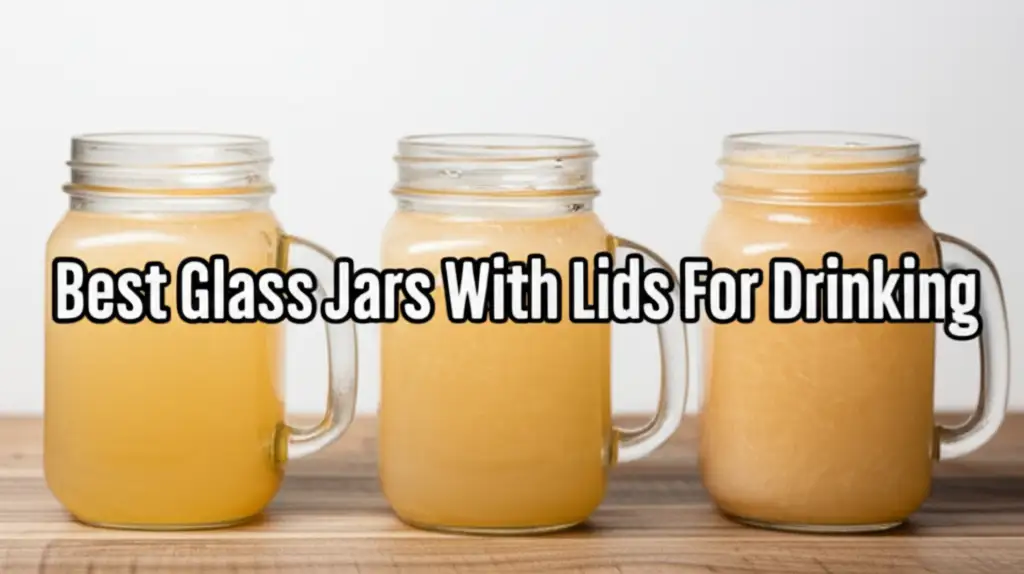 8 Best Glass Jars With Lids For Drinking in 2026