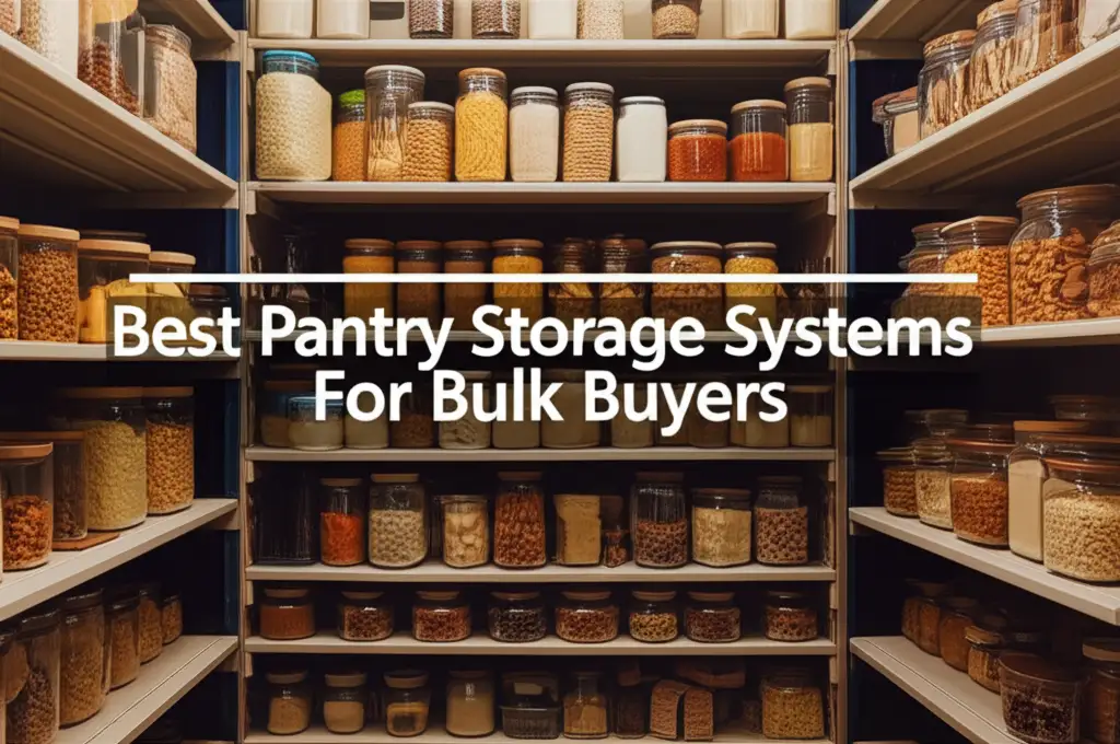 7 Best Pantry Storage Systems For Bulk Buyers 2026
