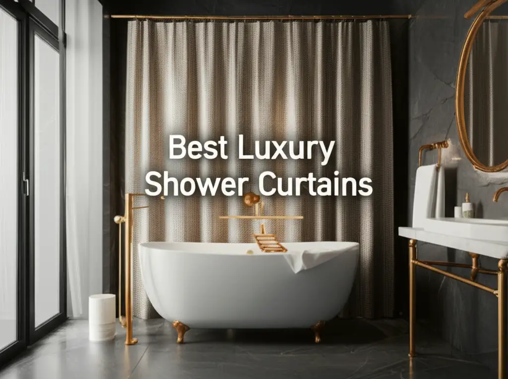 9 Best Luxury Shower Curtains of 2026