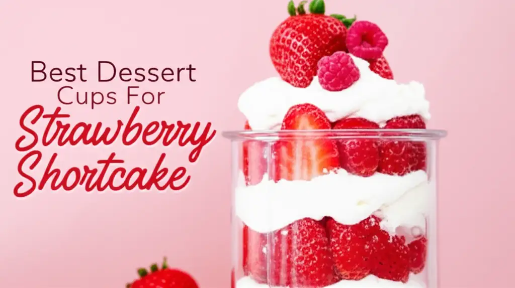 10 Best Dessert Cups For Strawberry Shortcake