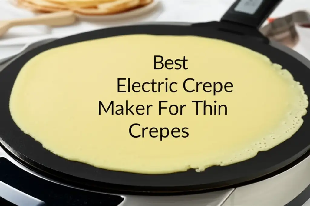 Best Electric Crepe Maker For Thin Crepes