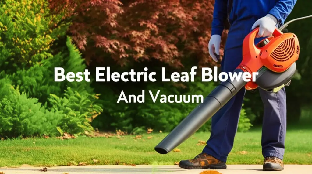 10 Best Electric Leaf Blower And Vacuum of 2026