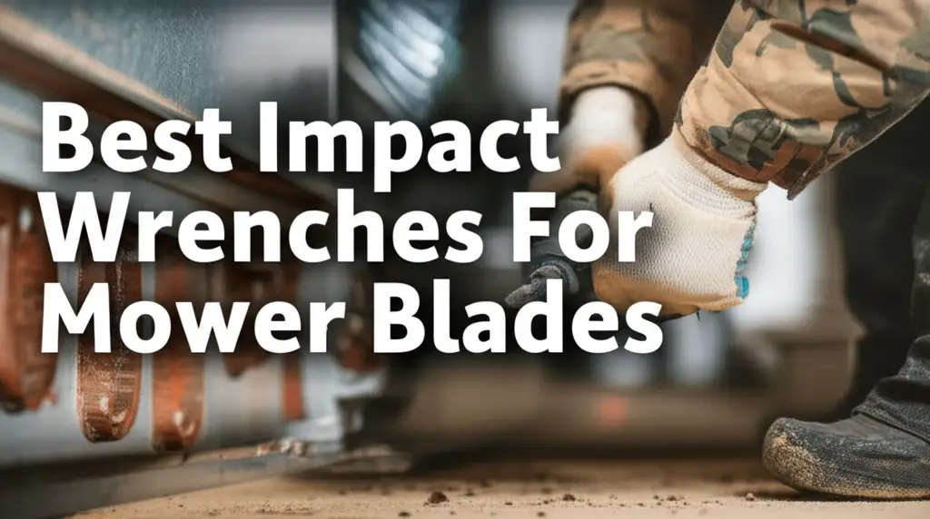 Best Impact Wrenches For Mower Blades