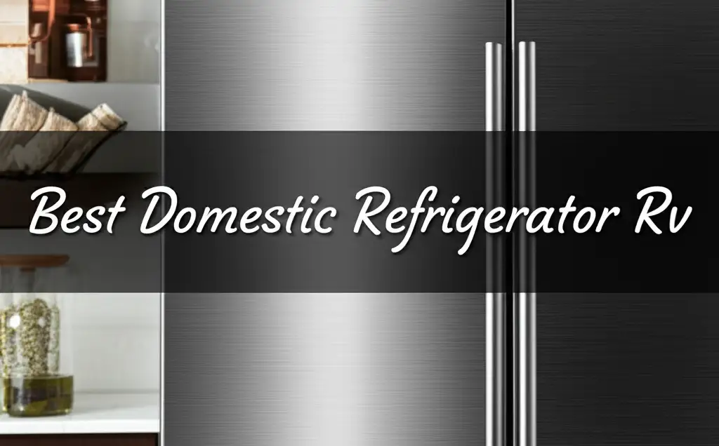 8 Best Domestic Refrigerator Rv 2026