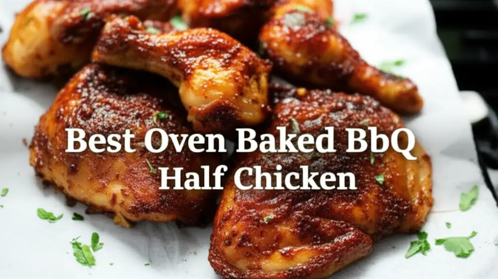Best Oven Baked Bbq Half Chicken