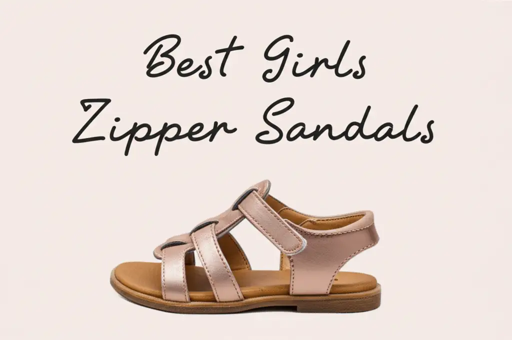 7 Best Girls Zipper Sandals for Summer Comfort