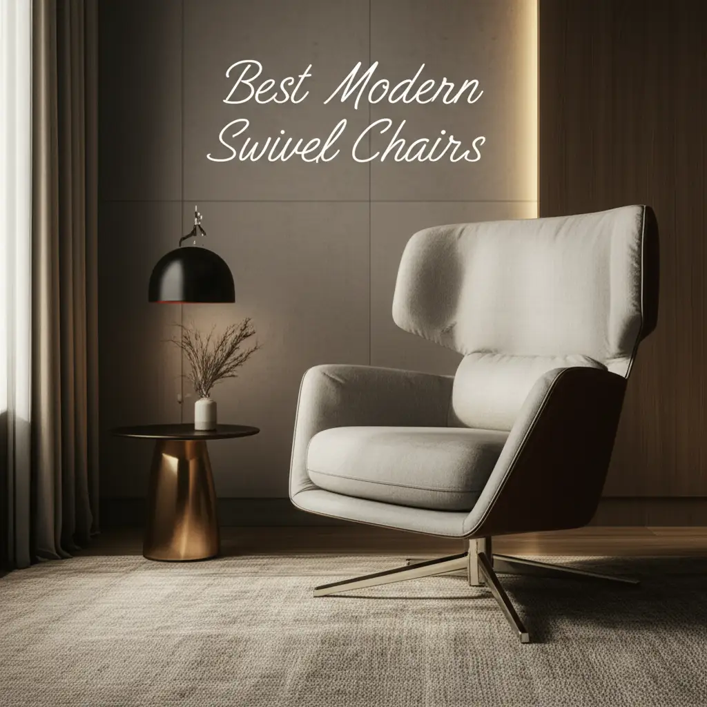 8 Best Modern Swivel Chairs of 2026
