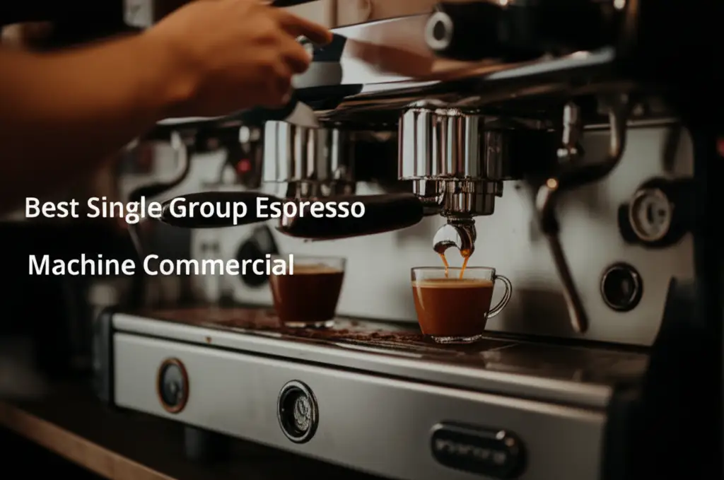 7 Best Single Group Espresso Machine Commercial Models for 2026
