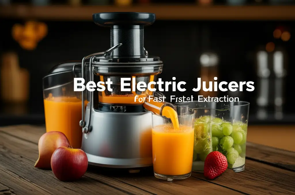 Best Electric Juicers For Fast Extraction