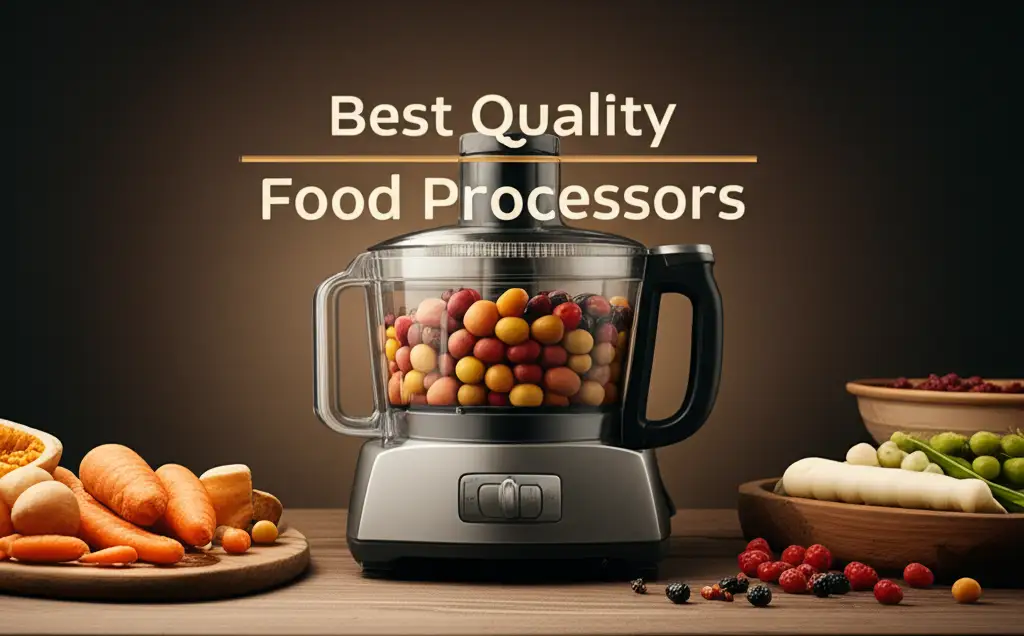 7 Best Quality Food Processors for 2026