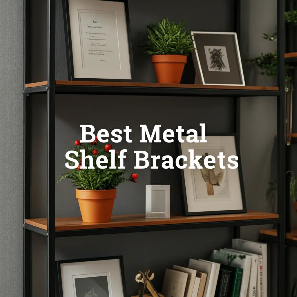 10 Best Metal Shelf Brackets for DIY Projects