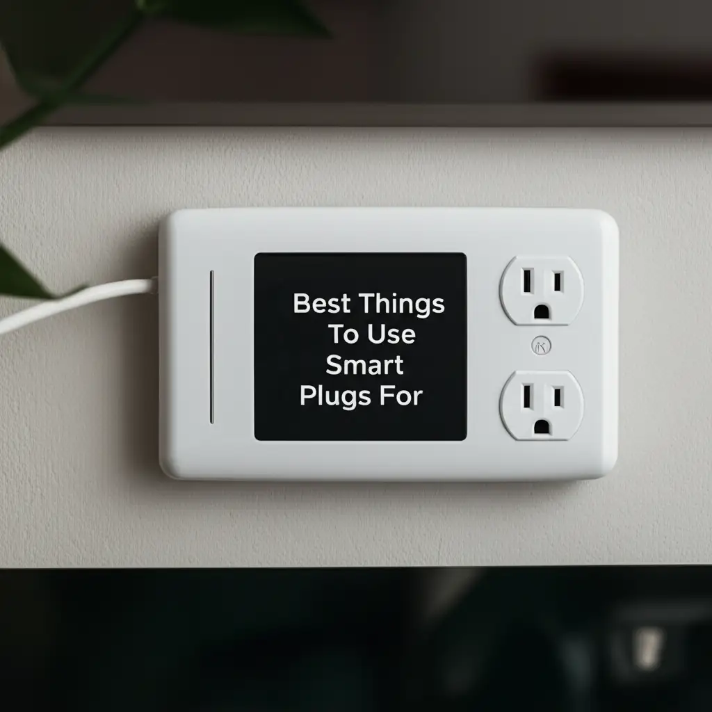 Best Things To Use Smart Plugs For