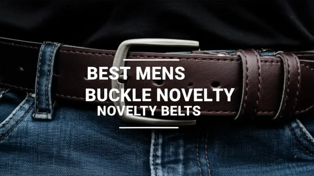10 Best Mens Buckle Novelty Belts for a Stylish Look
