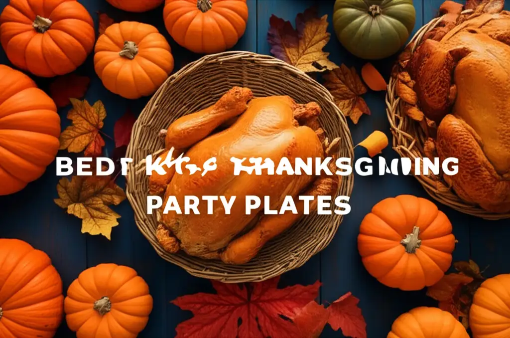 Best Kids Thanksgiving Party Plates