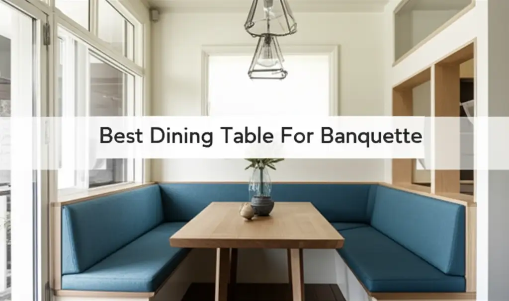 7 Best Dining Table For Banquette of 2026
