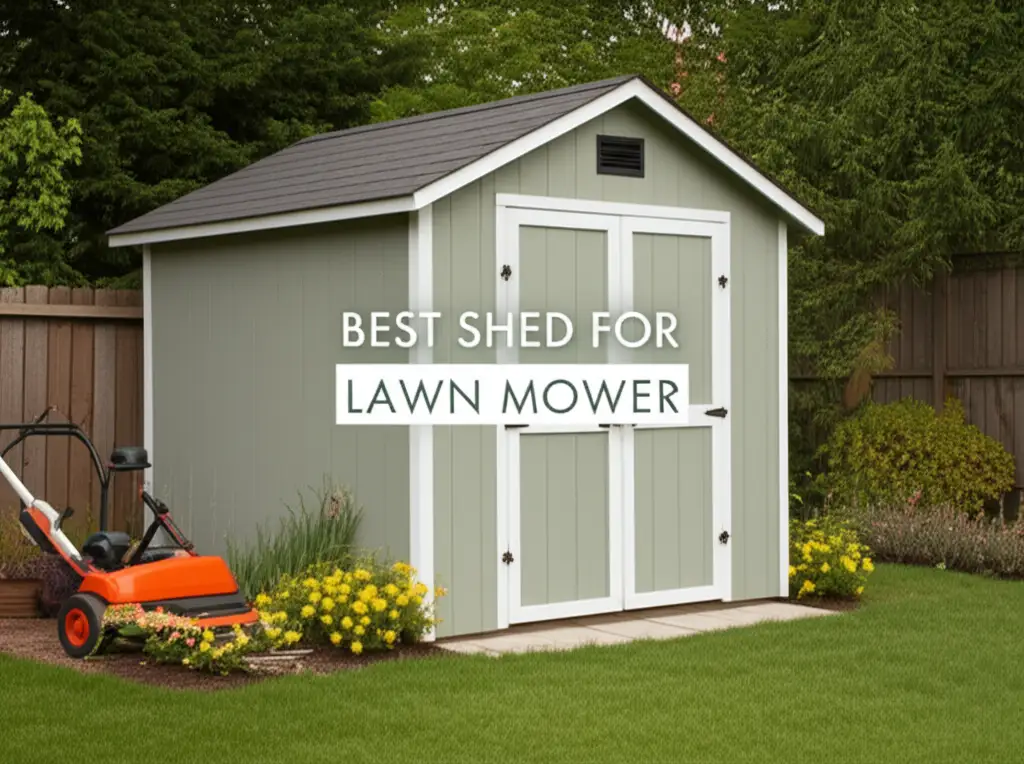8 Best Sheds For Lawn Mowers in 2026