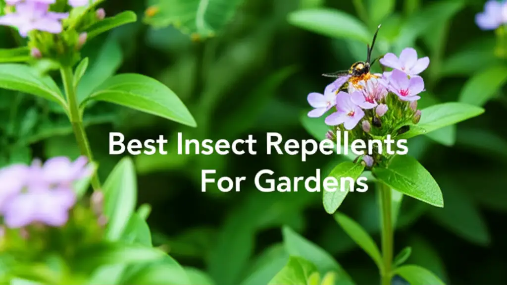 Best Insect Repellents For Gardens