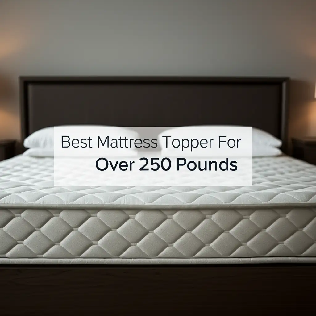 10 Best Mattress Topper For Over 250 Pounds
