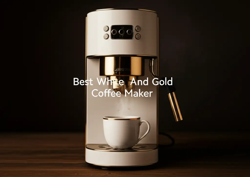 10 Best White And Gold Coffee Maker for 2026