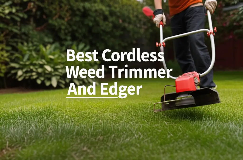 8 Best Cordless Weed Trimmer And Edger Models for 2026