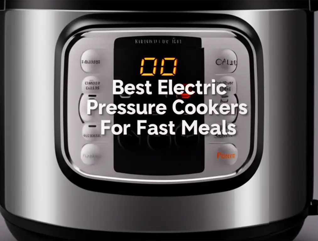 Best Electric Pressure Cookers For Fast Meals