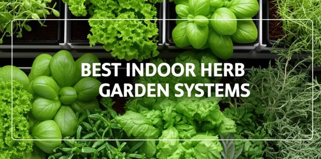 9 Best Indoor Herb Garden Systems for 2026 — LawnTrend.com