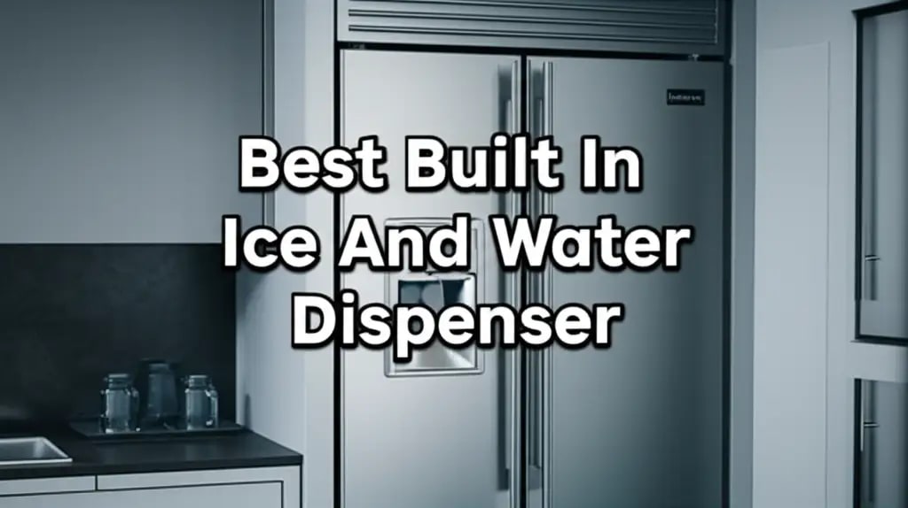 Best Built In Ice And Water Dispenser — Cosy Home Creation