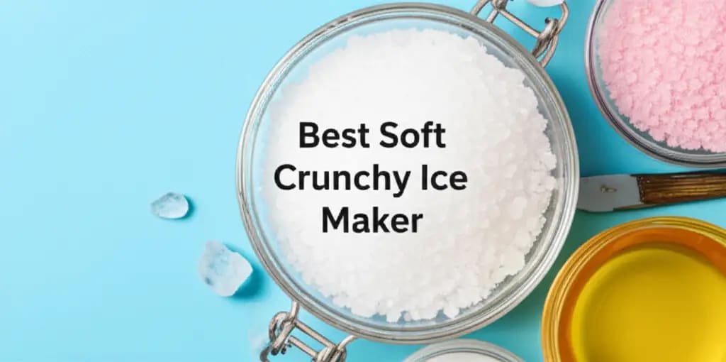 Best Soft Crunchy Ice Maker — Be A Cleaner
