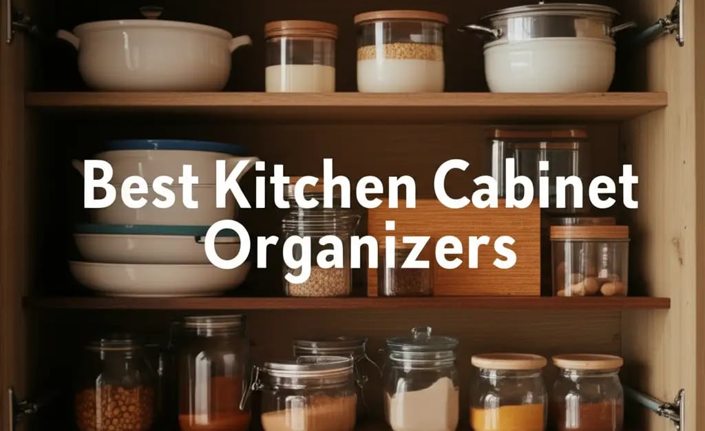 9 Best Kitchen Cabinet Organizers of 2026 — Be A Cleaner