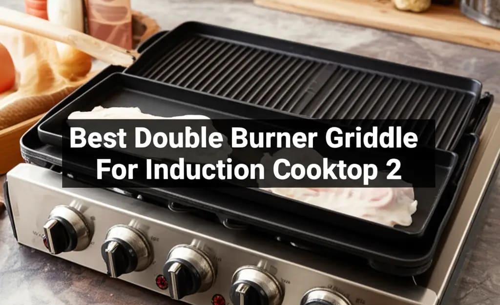 9 Best Double Burner Griddle For Induction Cooktop 2 in 2026 — Be A Cleaner