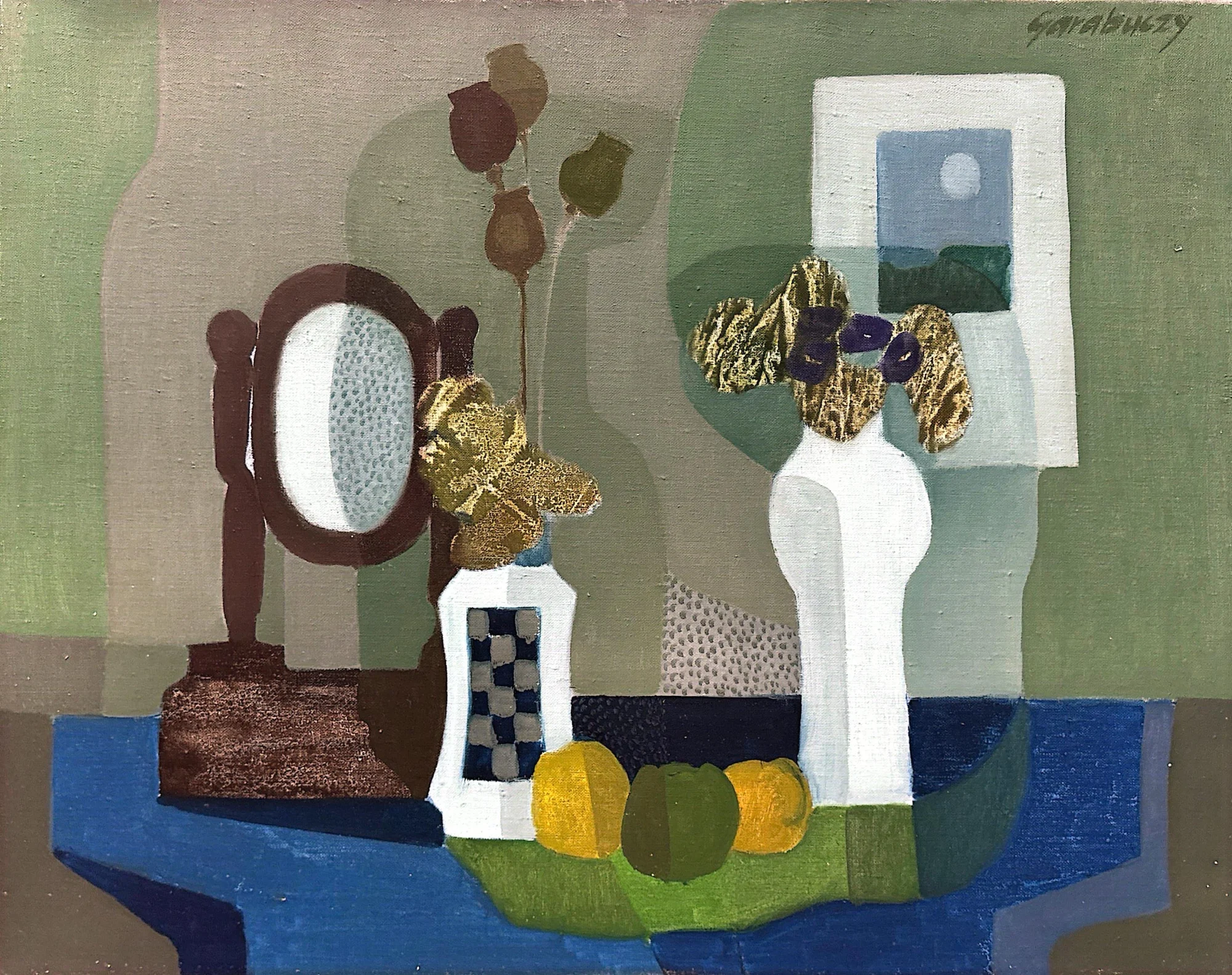 Garabuczy Ágnes - Csendélet tükörrel