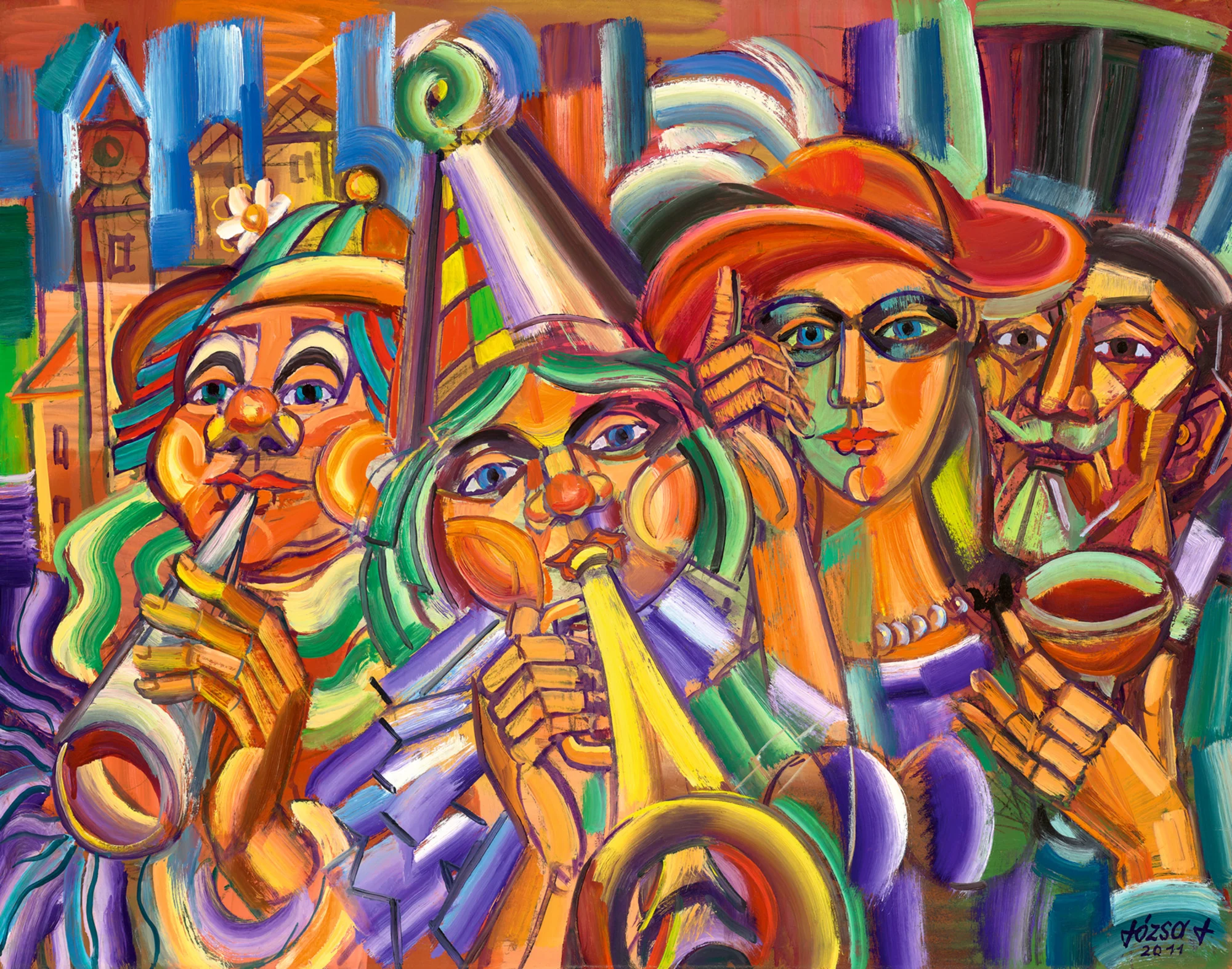 Józsa János - Mulató társaság