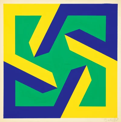 Bak Imre: Kék-sárga formák