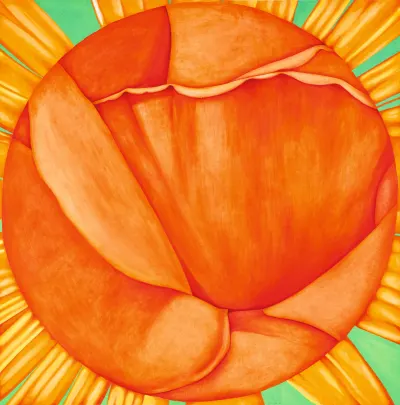 Orvos András: Piros virág