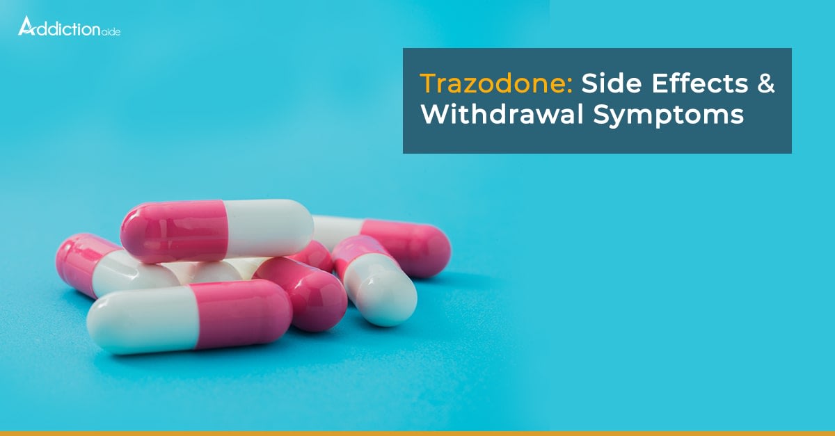 Trazodone (desyrel) 50 mg oral tab