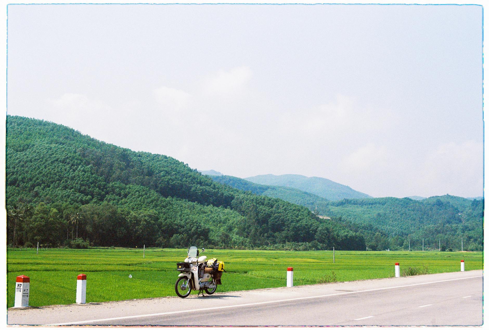 Khoảnh khắc bất ngờ ở trạm nghỉ ven đường Quảng Bình