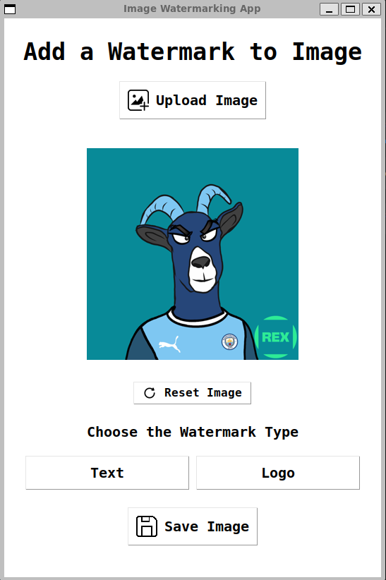Image Watermarking Desktop App