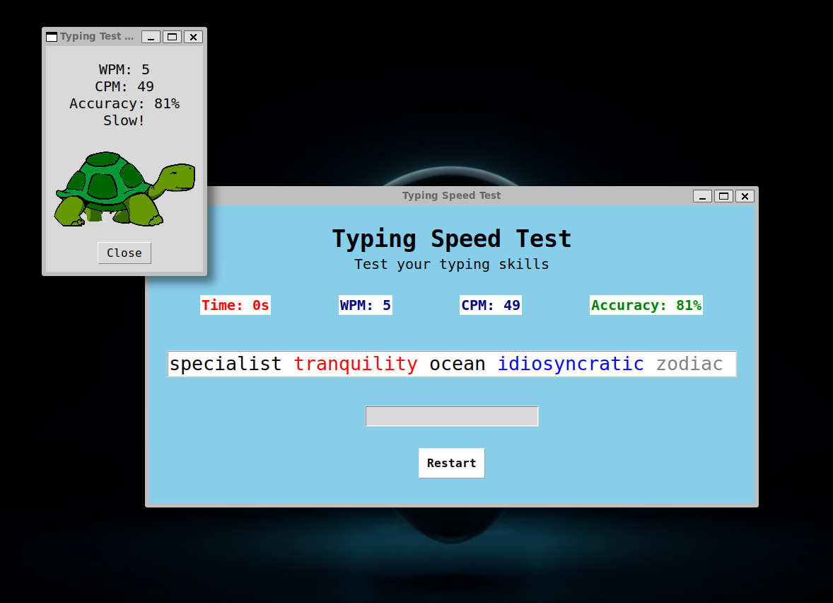 Typing Speed Test