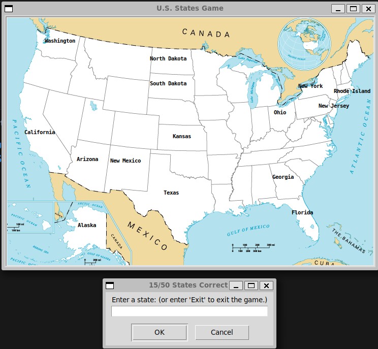 U.S. States Game