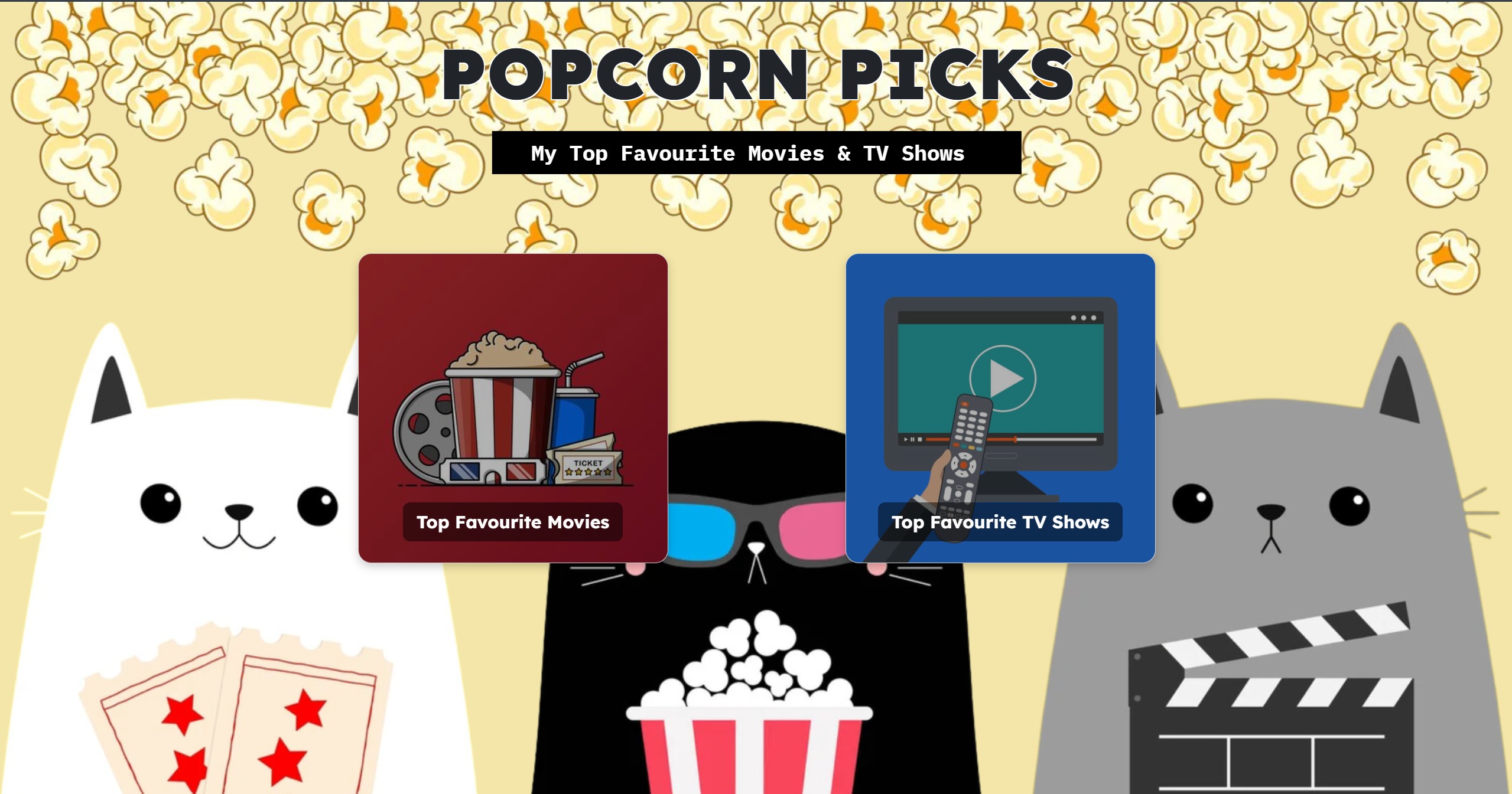 Popcorn Picks Movie App