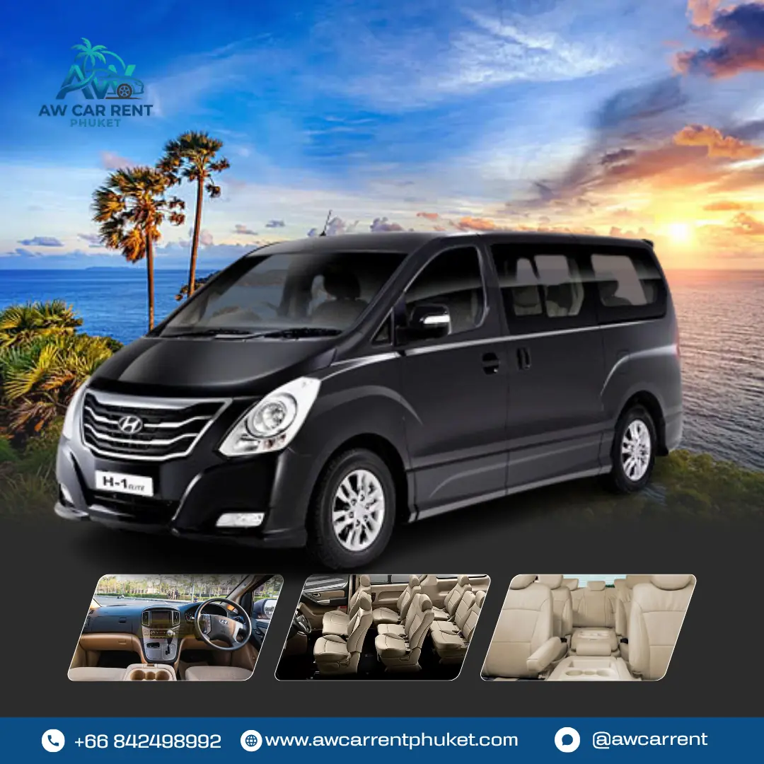 เช่ารถตู้ HYUNDAI H-1 ภูเก็ต VIP หรูหรา