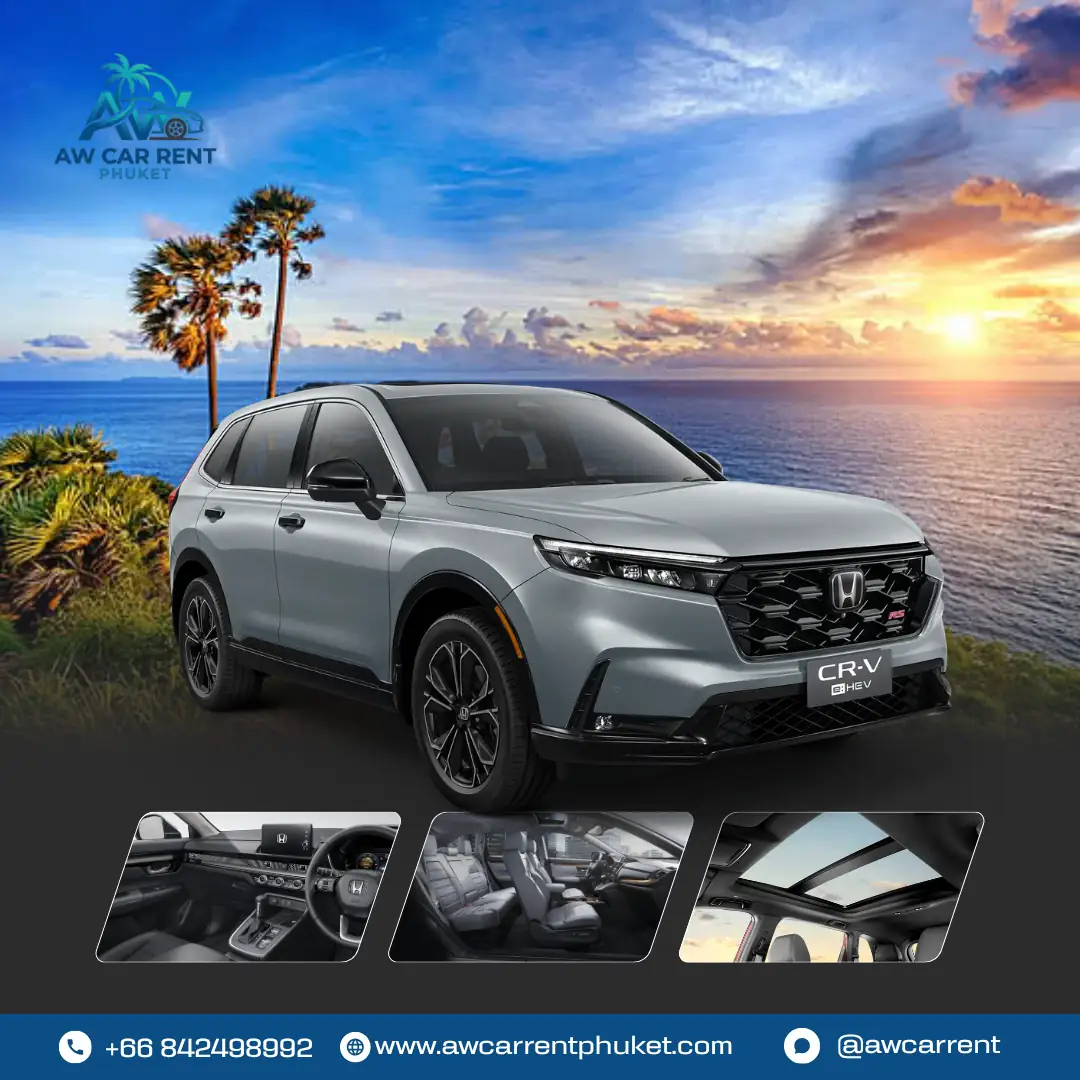 เช่ารถ HONDA CR-V ภูเก็ต พรีเมียม SUV