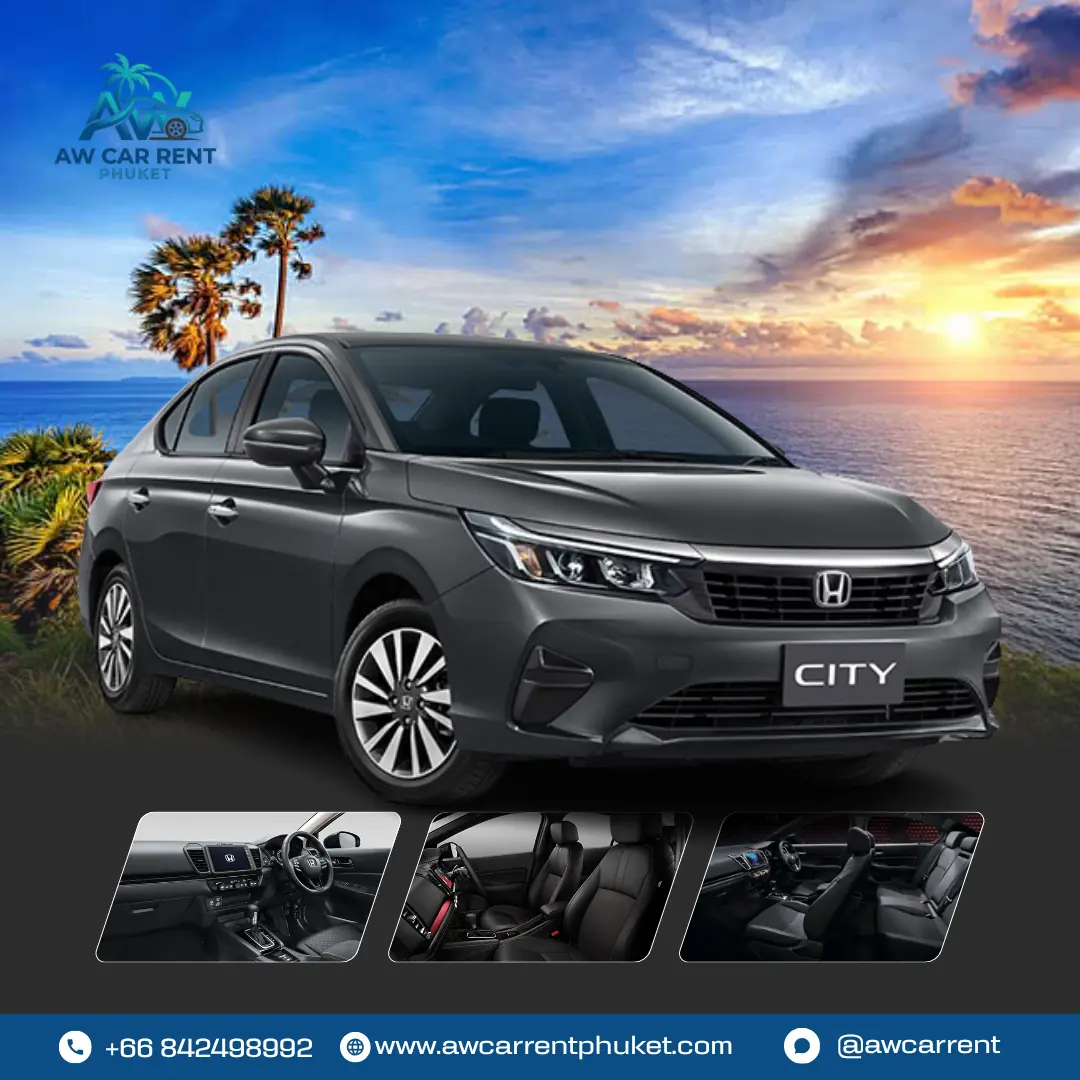 เช่ารถ HONDA CITY ภูเก็ต VTEC Turbo