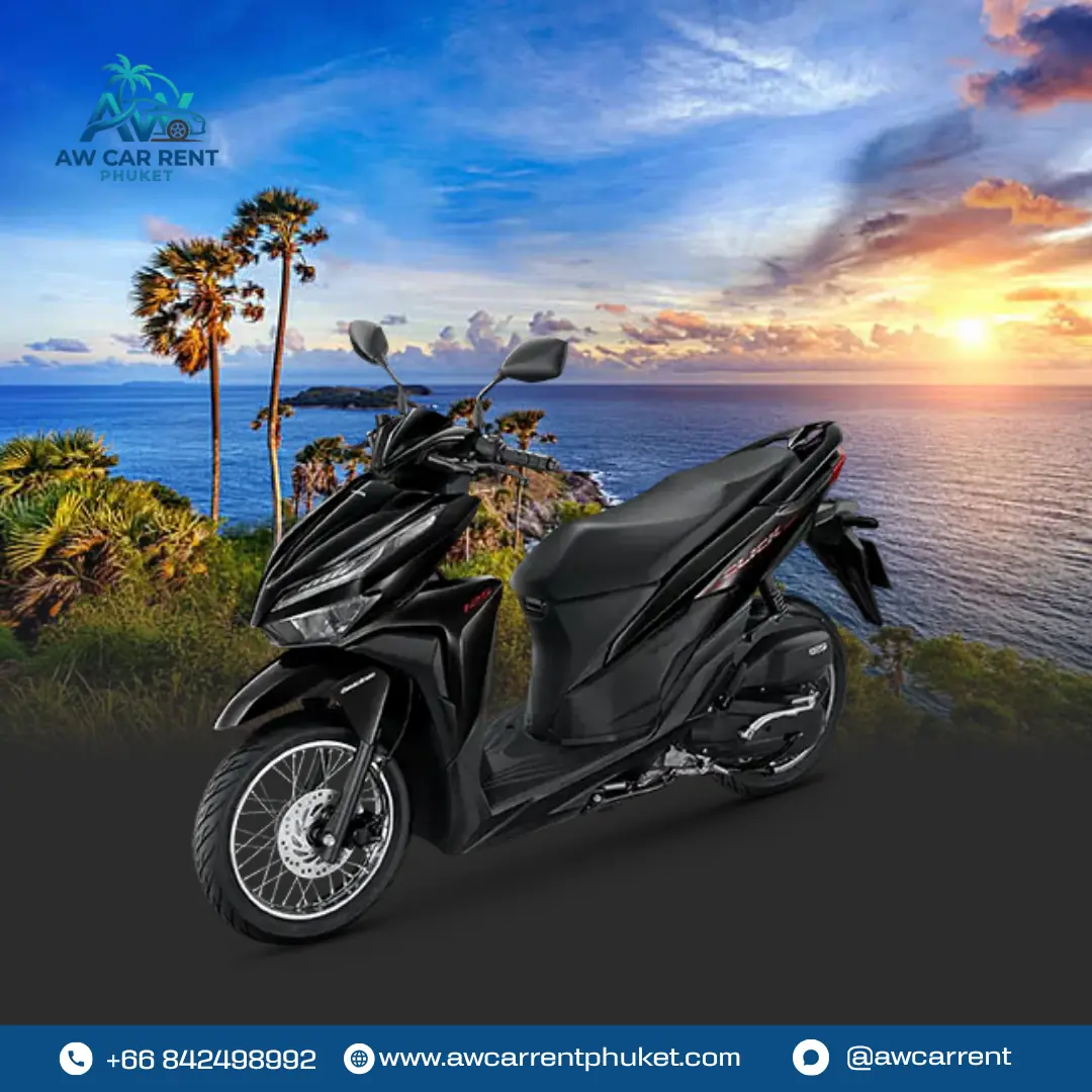เช่ามอเตอร์ไซค์ HONDA CLICK 125 ภูเก็ต ราคาถูก
