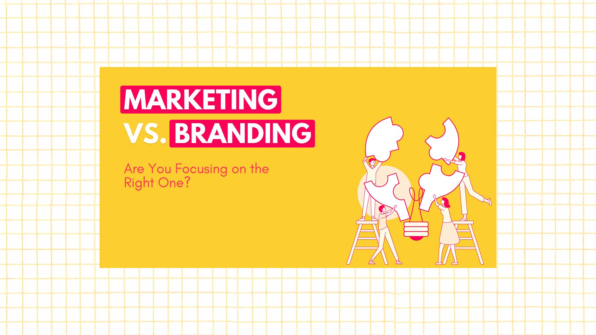 Marketing vs Branding image
