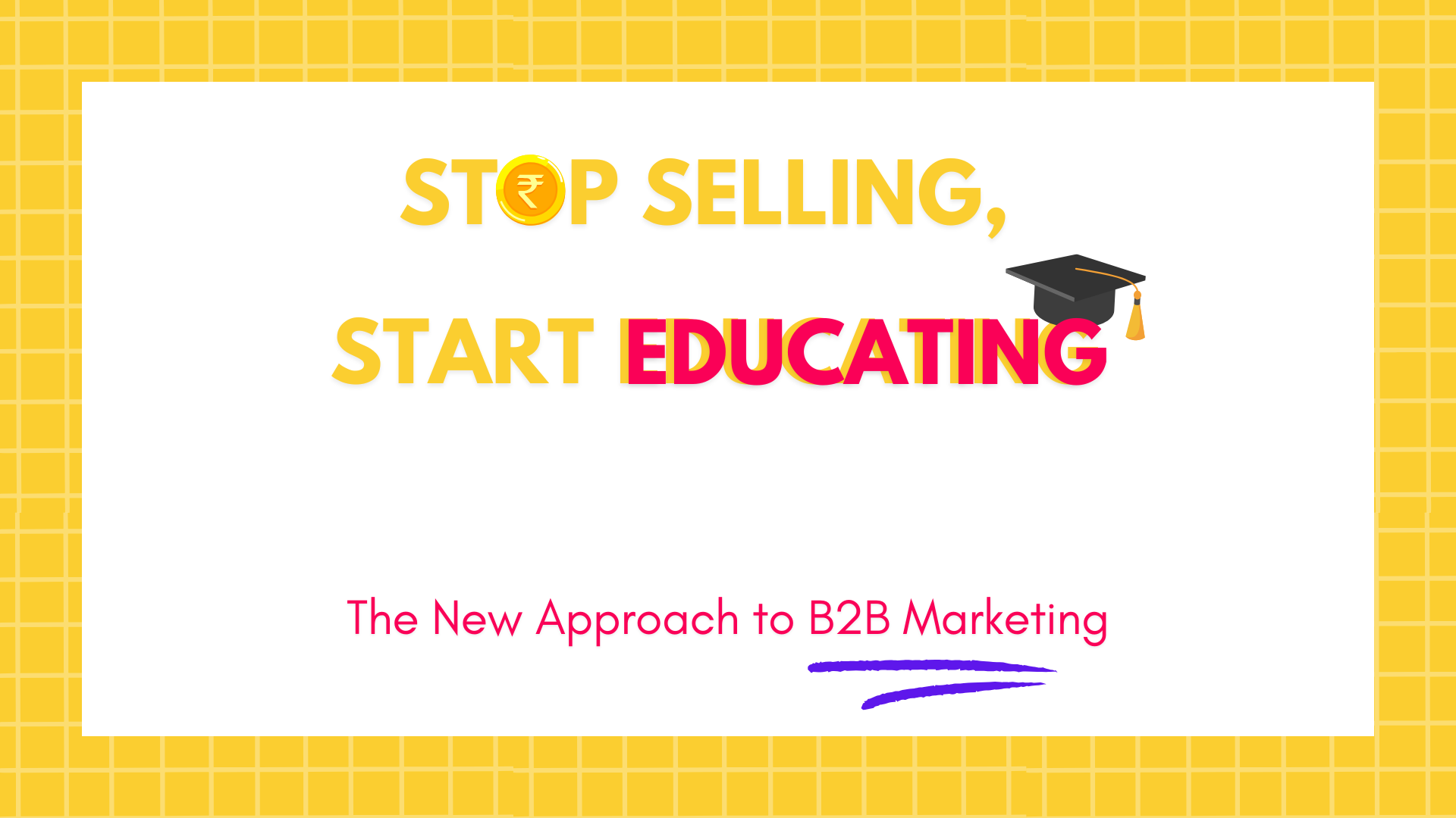 Stop Selling, Start Educating Image