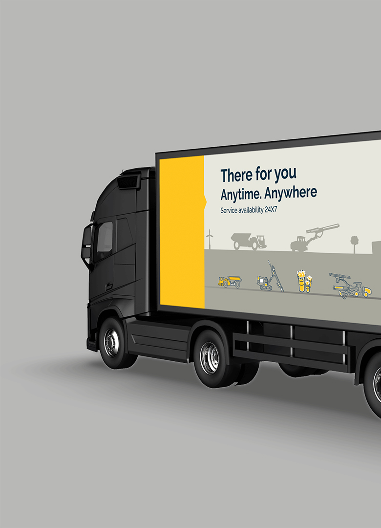 Mining Industry Vehicle Branding