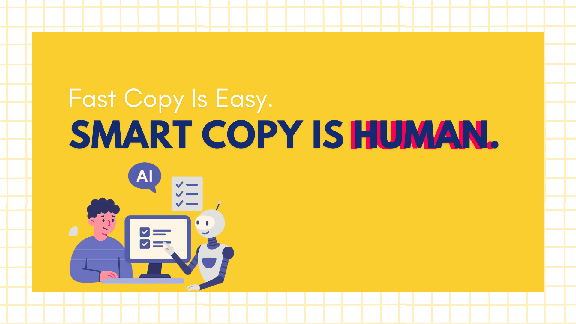 AI Can Write Your Copy. But It Can’t Know Your Gut image